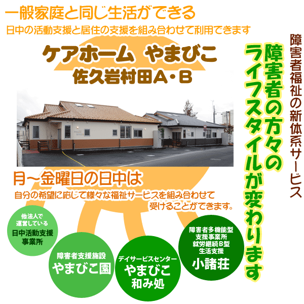 ケアホーム　やまびこ佐久岩村田Ａ・Ｂ